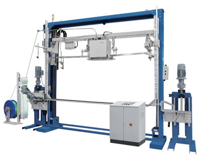 提升穿剑顶部捆扎机