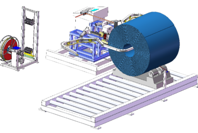全自动钢带捆扎打包设备