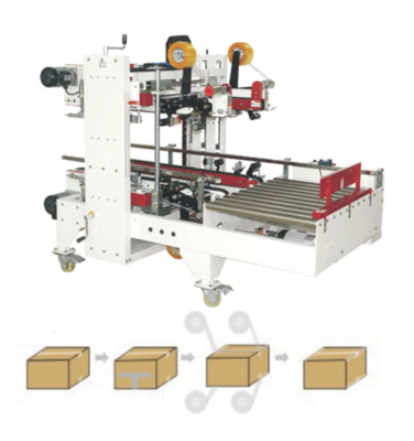 L型半自动角边封箱机