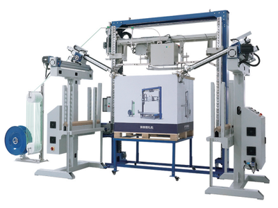 穿剑式加护角顶部捆扎机